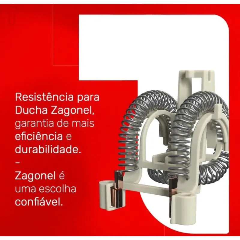 Resistência Ducha Ducali 220V 7500W - Zagonel