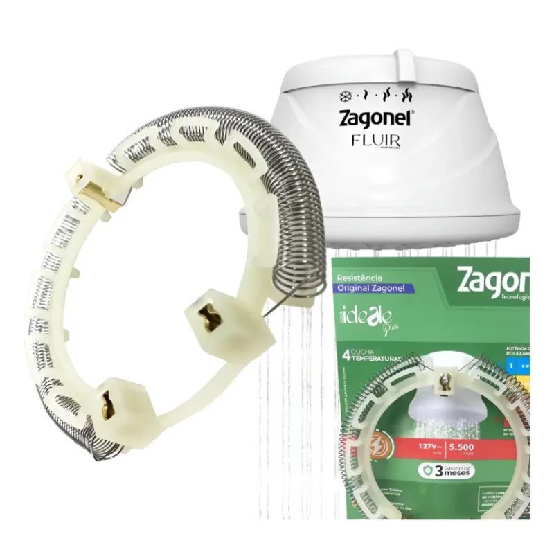 Resistência Ducha Fit 127V 5500W - Zagonel